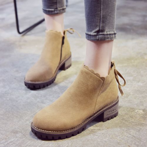 Bottes mi-saison femme Semelles en Caoutchouc - Ref 3251619