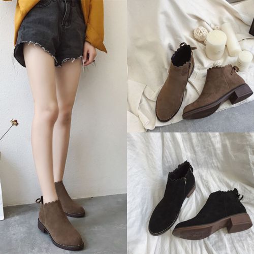 Bottes mi-saison femme Semelles en Caoutchouc - Ref 3251644