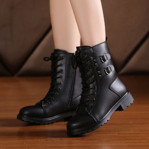 Bottes mi-saison femme en Polyurethane - Ref 3251649