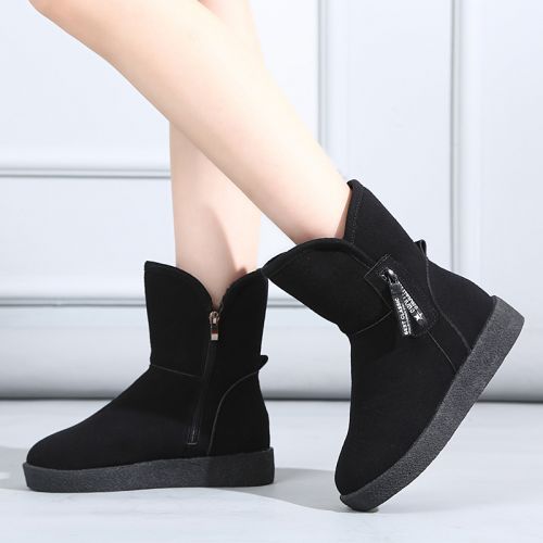 Bottes mi-saison femme Semelles en Caoutchouc - Ref 3251654