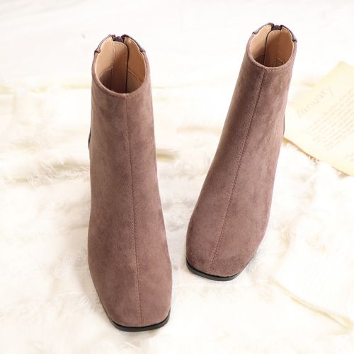 Bottes mi-saison femme Semelles en Caoutchouc - Ref 3251660
