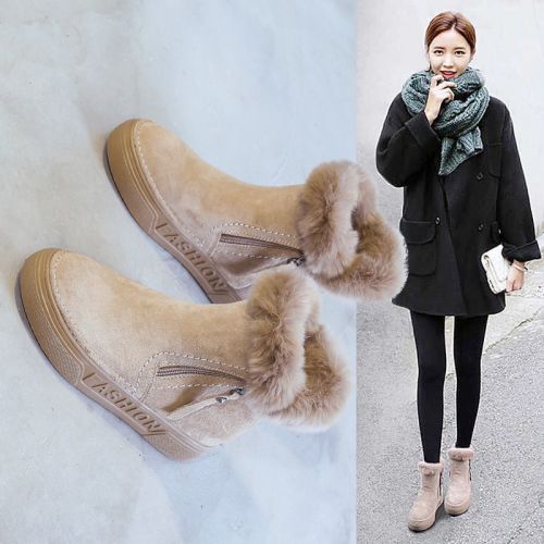 Bottes mi-saison femme Semelles en Caoutchouc - Ref 3251668