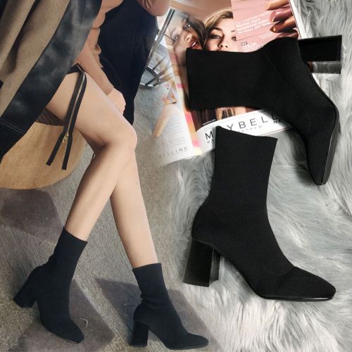 Bottes mi-saison femme Semelles en Caoutchouc - Ref 3251670