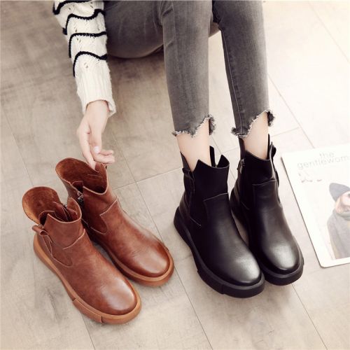 Bottes mi-saison femme Semelles en Caoutchouc - Ref 3251710