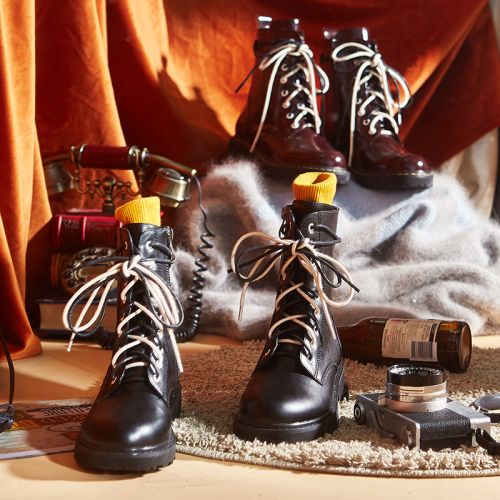 Bottes mi-saison femme SELFTREND Semelles en Caoutchouc - Ref 3251714