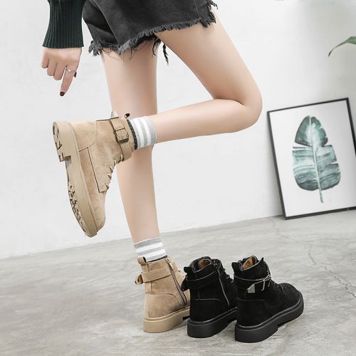 Bottes mi-saison femme Semelles en Caoutchouc - Ref 3251715