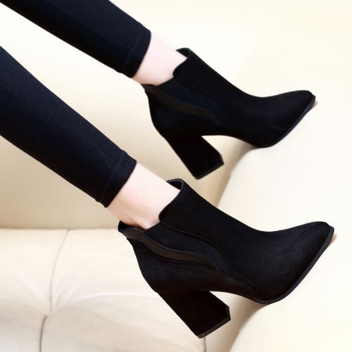Bottes mi-saison femme Semelles en Caoutchouc - Ref 3251717