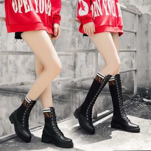 Bottes mi-saison femme Semelles en Caoutchouc - Ref 3251719