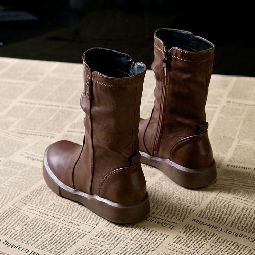 Bottes mi-saison femme Semelles en Caoutchouc - Ref 3251730