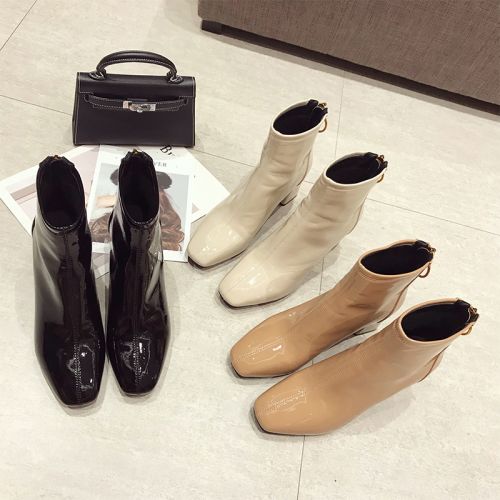 Bottes mi-saison femme Semelles en Caoutchouc - Ref 3251749