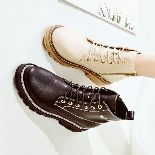 Bottes mi-saison femme OUUMEIS Semelles en Caoutchouc - Ref 3251761