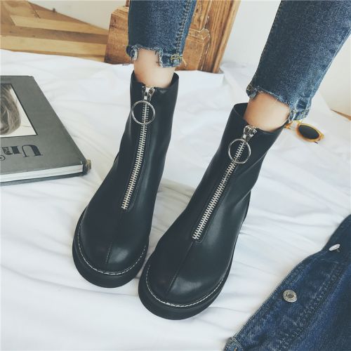 Bottes mi-saison femme Semelles en Caoutchouc - Ref 3251773