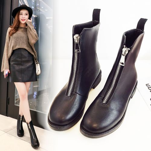 Bottes mi-saison femme Semelles en Caoutchouc - Ref 3251797