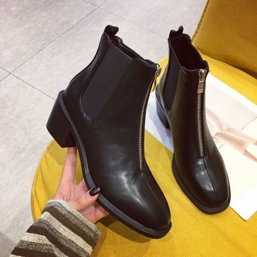 Bottes mi-saison femme Semelles en Caoutchouc - Ref 3251804