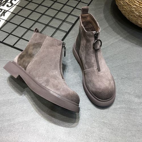 Bottes mi-saison femme Semelles en Caoutchouc - Ref 3251806