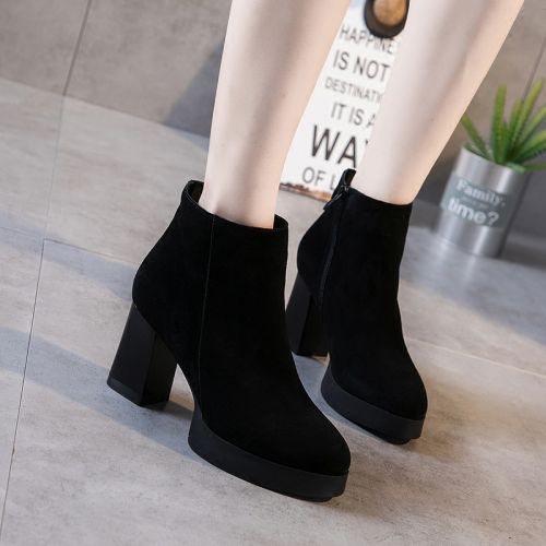 Bottes mi-saison femme Semelles en Caoutchouc - Ref 3251810