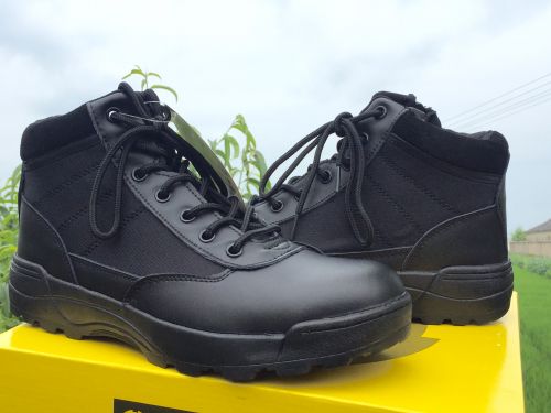 Bottes militaires pour homme en cuir de vache fendu - porter Ref 1396923