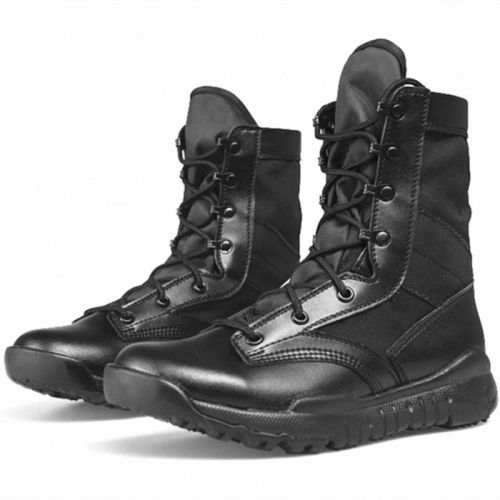 Bottes militaires pour homme en cuir - amortissement Ref 1397090