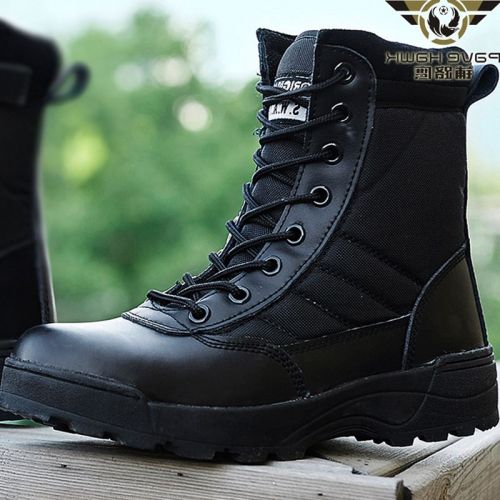 Bottes militaires pour homme en cuir - chaud Ref 1397559