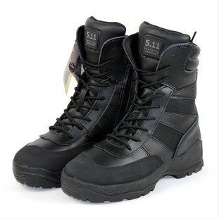 Bottes militaires pour homme en cuir - amortissement Ref 1397594