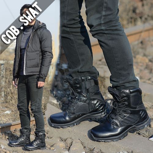 Bottes militaires pour homme en cuir - amortissement Ref 1397694