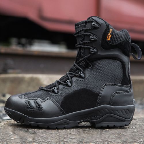 Bottes militaires pour homme ASIAON en cuir - lumière Ref 1397756