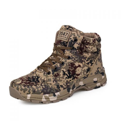 Bottes militaires pour homme en toile - amortissement Ref 1397757