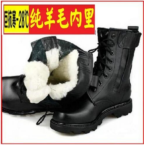 Bottes militaires pour homme en cuir - porter Ref 1397847