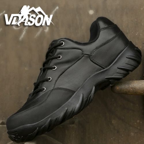 Bottes militaires pour homme VDASON en cuir - respirant Ref 1397862