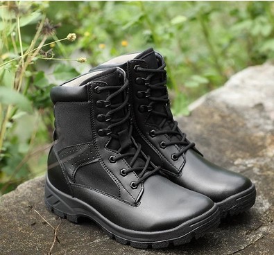 Bottes militaires pour homme Première couche en cuir - respirant Ref 1397884