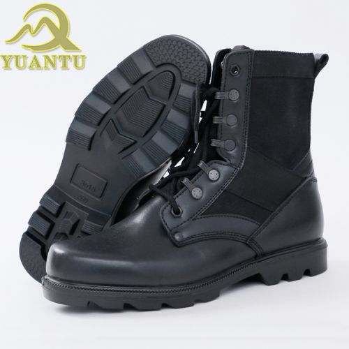 Bottes militaires en cuir - porter Ref 1397964
