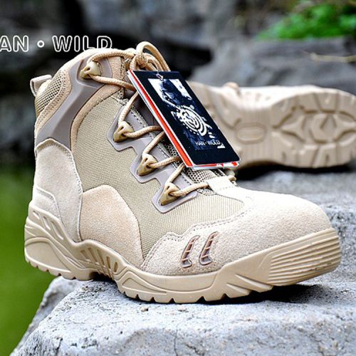 Bottes militaires pour homme en cuir - respirant Ref 1398004