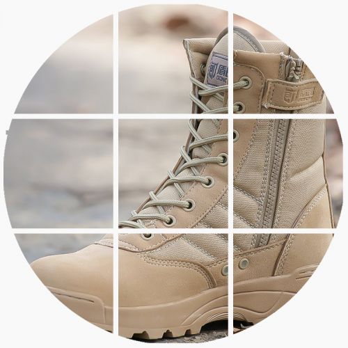 Bottes militaires pour homme en nylon - porter Ref 1398054