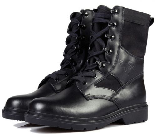 Bottes militaires pour homme en peau de mouton - amortissement Ref 1398148