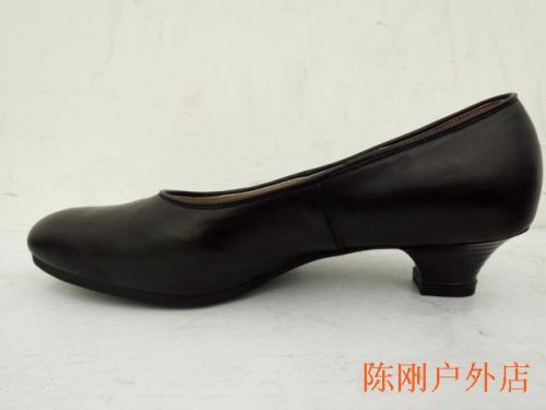 Bottes militaires pour femme en cuir - Ref 1398204