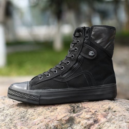 Bottes militaires en toile - dérapage Ref 1398221