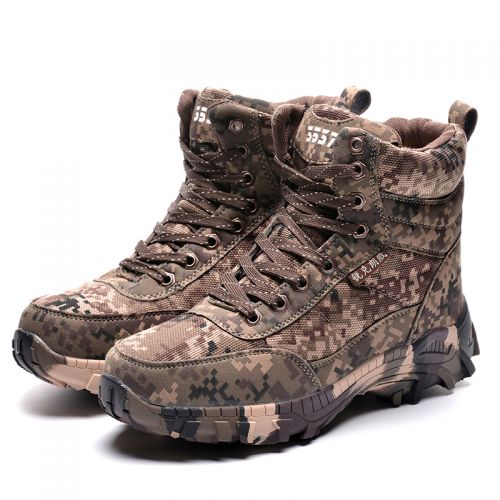 Bottes militaires pour Lovers en toile - Ref 1398271