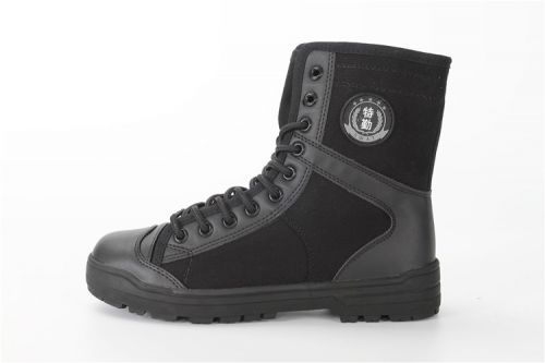 Bottes militaires pour homme en toile - Ref 1398347