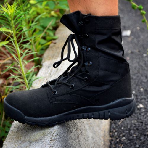 Bottes militaires pour homme C.Q.B.COM en Anti-fourrure - lumière Ref 1398455
