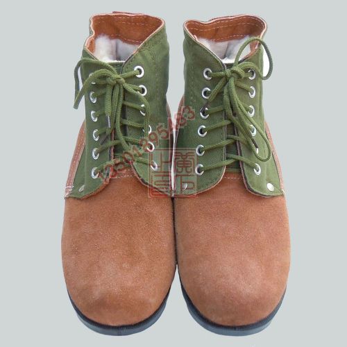 Bottes militaires en cuir - Ref 1398491