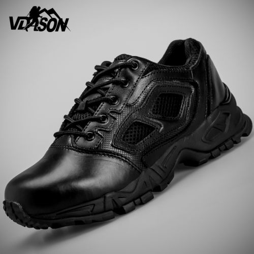 Bottes militaires pour homme VDASON en Cuir + mesh - porter Ref 1398595