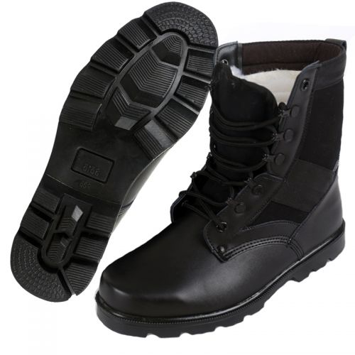 Bottes militaires pour homme GOD OF WAR en cuir de vache fendu - amortissement Ref 1398599