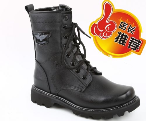 Bottes militaires pour homme en cuir - porter Ref 1398642