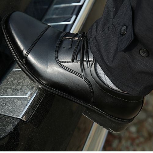 Bottes militaires pour homme en cuir de vache fendu - balance Ref 1398756