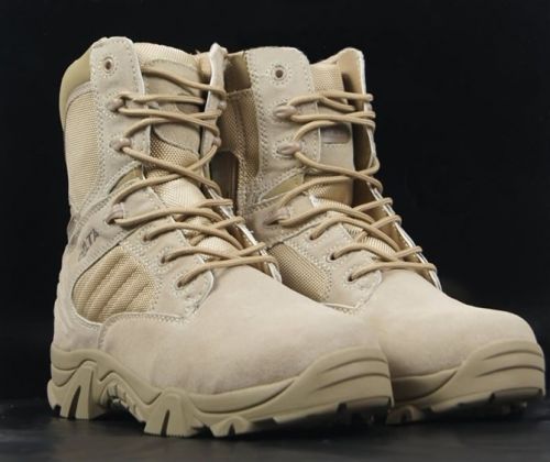 Bottes militaires pour homme en cuir - porter Ref 1398865