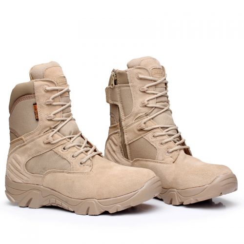Bottes militaires pour homme en cuir - amortissement Ref 1399032