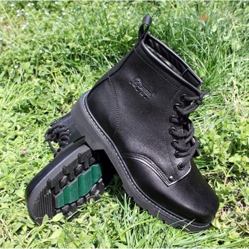 Bottes militaires pour homme en cuir - Ref 1399112