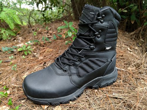 Bottes militaires pour homme en cuir - dérapage Ref 1399127