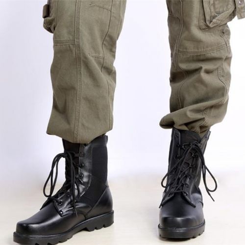 Bottes militaires pour homme en cuir - amortissement Ref 1399187