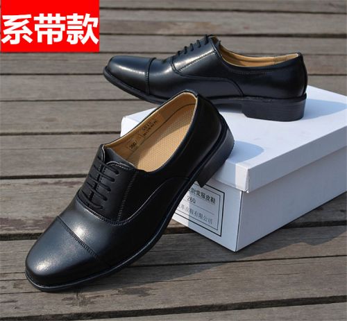 Bottes militaires pour homme en cuir - porter Ref 1399201